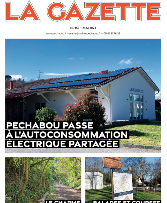 La Gazette de Pechabou mai 2024