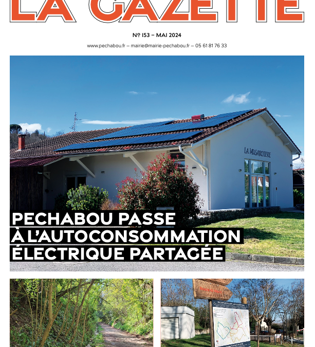 La Gazette de Pechabou mai 2024