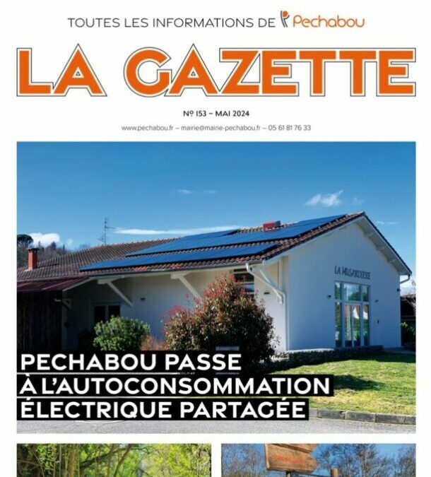 La Gazette de Pechabou mai 2024