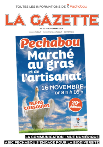 La Gazette de Pechabou novembre 2022