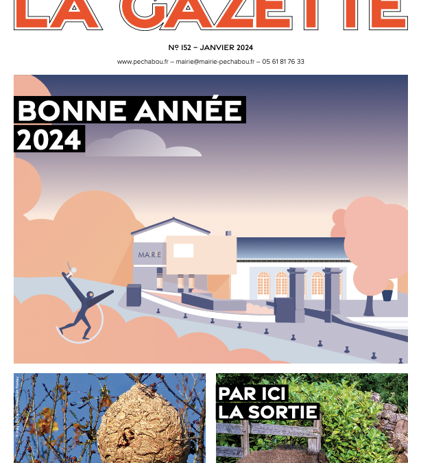 La Gazette de Pechabou janvier 2024